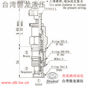 CSV-093-L10N插式顺序阀